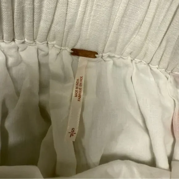 Free People Lucy Mae Embroidered Short Set